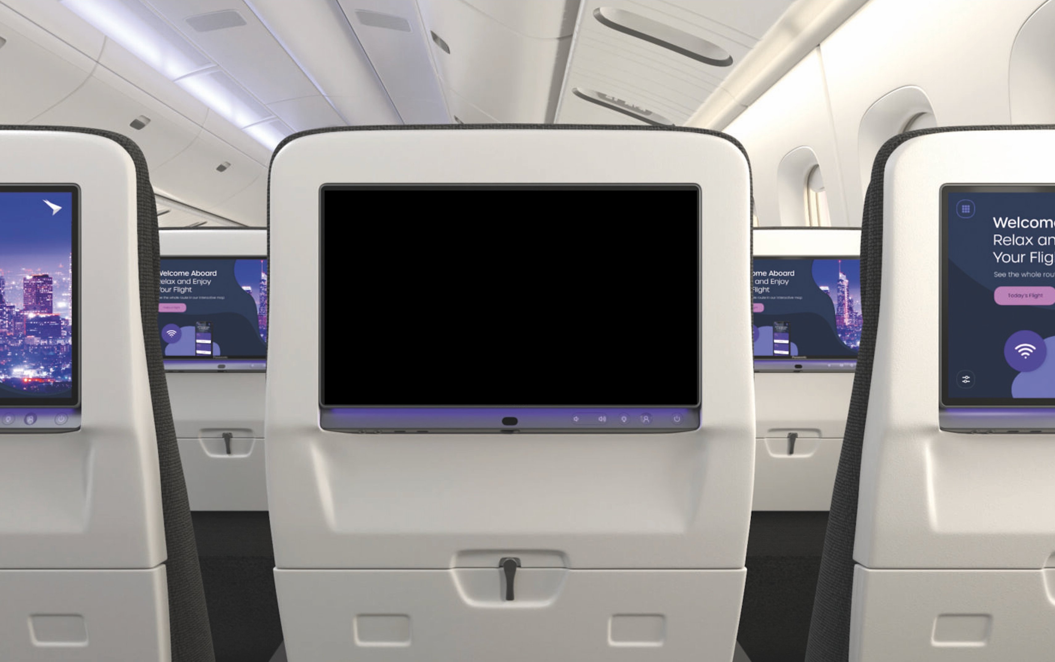 Panasonic Astrova seatback
